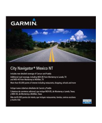Garmin City Navigator Maps - Mexico