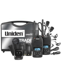 Uniden UH850S-2TP UHF CB Radio (Tradies Pack)