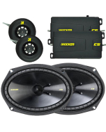 Kicker CSS684 6x8" 225W Car Split Speakers